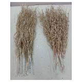 APPEARS NEW - Sggvecsy 20 Pack Artificial Glitter Berry Stem Ornaments 17 Inches Fake Christmas Picks Decorative Glitter Sticks for Christmas Tree DIY Wreath Crafts Gift Fireplace Holiday Home Decor (