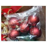 APPEARS NEW - 3ft Tabletop Christmas Tree with Decorations Set and LED Lights