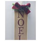 APPEARS NEW - NOEL Christmas Door Hanger