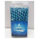 APPEARS NEW - AMS Sparkling Glitter Plastic Icicle Ornaments 30 PCS Twisted Icicles Decoration Christmas Tree and Holiday Xmas Party Hanging (5.1