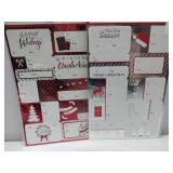 FACTORY SEALED - Lot of 2 - Red and White Holiday Gift Tag Set - 24 Count