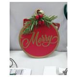 APPEARS NEW - Christmas Ornament Collection - Reindeer, Star & Merry Sign