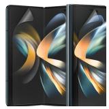 DIACUBE [3+3 Pack] for Samsung Galaxy Z Fold 4 5G, EPU+TPU Anti-Glare Matte Screen Protector, Full Covered Inside + 3 Pack Front, Anti-Fingerprint, Self-Healing, Bubble Free Easy Installation with Ali