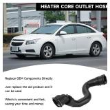 Radiator Coolant Outlet Hose - Compatible for Chevrolet Cruze 2011-2016 - Replace Part 13251435