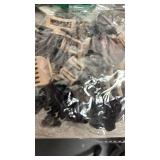 Drnytunk 18 Pcs Small Hair Clips Set, Various Styles Butterfly & Flower Claw Clips for Thick & Thin Hair, Neutral