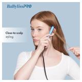 BaBylissPRO Nano Titanium Mini Flat Iron Hair Straightener, 0.5\" Hair Straightener Iron for Touch Ups & All Hair Types, Perfect for Travel