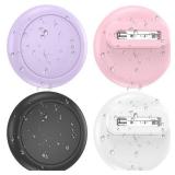 Compatible with Apple AirTag Holder for Kids, Air Tag Tracker Air Tagholder for Kids,Fully Hidden Waterproof Air Tags-4 Pack with Brooch Lapel Pins for Toddler,Clothing,Backpacks,Jackets,Girls