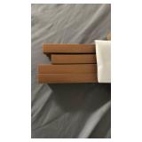 Yecaye Brown Cord Hider, One-Cord Channel Cord Cover on Wall, Cable Management Kit, Wire Covers for Cords, Cable Raceway,W0.59in H0.4in, Brown