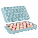 Ice Cube Trays with Lids for Freezer, 33 Sphere Ice Cube Tray with Easy Release for Iced Coffee or Ice Drinks, Ice Tray with Lids Ice Cube Mold for Reusable Ice Cubes for Ice Bucket