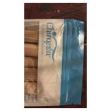 Chiroplax Toe Tubes Sleeves Protectors Cushions Fabric & Gel Lining Separator Tubing Finger, Bunion, Hammer Toe, Callus, Corn, Blister (5 Pack, Size Medium)