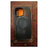 TORRAS Upgraded 360 Rotatable Magnetic Ring for iPhone 15 Pro Max Case, Fit for MagSafe with Stand Ring Holder, 16FT Mil-Grade Shockproof Translucent for iPhone 15 Pro Max Phone Case Ostand, Blue