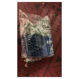 WktobeHVB Resistance Loop Exercise Bands-Stretch Bands for Working Out with Carry Bag-Elastic Bands for Physical Therapy, Rehab, Yoga, Pilates and Strength Training (10Ã2 Inch, Blue 10 Pack (Light)