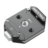 FALCAM F38 Quick Release Base V2, Quick Release System, Base with 1/4\" and 3/8\" Screw Thread for Tripod, Monopod, Stabilizer, Slider - 3364