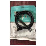 Vabogu Cat 8 Ethernet Cable, 6ft Heavy Duty High Speed Internet Network Cable, Multiple Size Options, 26AWG, 2000MHz 40Gbps with Gold Plated RJ45 Connectors, Shielded for Indoor & Outdoor Use