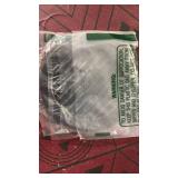 Awenta Plastic Air Vent Grille Cover 100 mm 4 inch, Black with Insect Grid Fly Net, Screw Hole Covers for Better Look