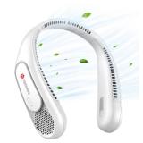 Hotsales Neck Fan, Hands Free Bladeless Neck Fans Portable Rechargeable, 6000 mAh Battery Operated Wearable Personal Fan, Cooling Neck Fan, 3 Speeds, USB Fan Gifts for Men, Women, Travel, Outdoor NO C