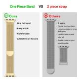 BELONGME Mesh Metal Loop Compatible with Apple Watch Band 40mm 41mm 38mm 42mm Series 11 10 9 8 7 6 5 4 3 2 1, SE 3 2 1 Women Men, Stainless Steel Strap with Magnetic Clasp for iWatch Bands