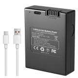 S330 Battery for Eufy Security S330/E330/S230/S231/S220 Video Smart Door Lock,SmartDrop T8790,Smart Delivery Box 3-in-1 T8520 T8520S T8520J11 T8531 E8531JY1 T8520T11 10500mAh Rechargeable battery