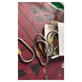 Skylety  Mini Titanium Locking Clips D-Ring Locking Snap Keychain Keyring Screw Lock Buckle for Outdoor Indoor Dog Tags Use, Lightweight and Sturdy