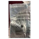 Swanna Plastic Dining Chair Covers with Backrests,Clear PVC Seat Chair Protector Waterproof Cover,Fit W/21 x D/18 Inch (2 Pack)