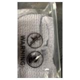 Limeeke Women One Piece Swimsuit Solid Ribbed Monokini Swimwear Scoop Neck Low Back Bathing Suit White XS