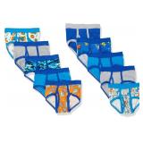 Hanes Boys Potty Trainer Boxer Briefs, 10-pack Baby And Toddler Training Underwear, Assorted, 2-3 US