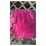 B2prity Womens One Piece Swimsuit Retro Square Neck Tummy Control Bathing Suits Ruched Modest Full Coverage Swimwear(Hot Pink)