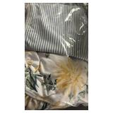 Tutorutor Womens High Waisted Peplum Tankini Bathing Suits Retro Ruffle Floral Print Tummy Control 2 Piece Bikini Set (Large, Za Yellow)