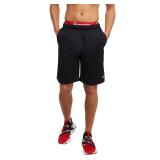 Champion Mens Sport Shorts, Moisture Wicking, Athletic For Men, Gym (Reg. Big & Tall) Running-shorts, Black C Logo, Small US