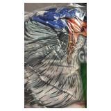 Mens T-Shirts American Flag Vintage Print 4th of July Shirts Cool Eagle Independence Day Outfits M