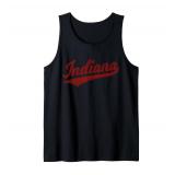 INDIANA VARSITY SCRIPT CLASSICS SPORTS JERSEY STYLE Tank Top