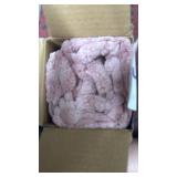 MIULEE Pack of 2 Corduroy Decorative Throw Pillow Covers 16x16 Inch Soft Boho Striped Pillow Covers Modern Farmhouse Home Decor for Sofa Living Room Couch Bed Blush Pink