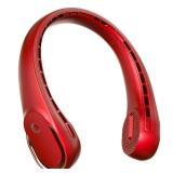 FrSara Neck Fan, Portable Fan Strong Wind, Upgraded 5200mAh, Upgraded Air Volume,360Â° Cooling, Quiet, No Hair Twisting, Even Air Volume On Both Sides, Non-Slip Material, Short Charging, Long Use Ti