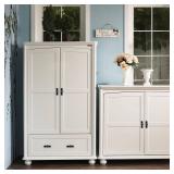 Rergy Cabinet Handles Drawer Pulls and Knobs, Black and Brushed Nickel Single Hole, Kitchen Hardware for Dresser Handle Zinc Alloy Furniture Pull