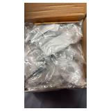 Rergy Cabinet Handles Drawer Pulls and Knobs, Black and Brushed Nickel Single Hole, Kitchen Hardware for Dresser Handle Zinc Alloy Furniture Pull