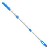 Unipool Pool Pole -Premium 31 in Telescopic Swimming Pool Pole,Aluminum Swimming Pool Cleaning Poles,Adjustable 3 Piece Telescopic Pole,for Skimmer Nets, Vacuum Heads and Brushesï¼Blueï¼