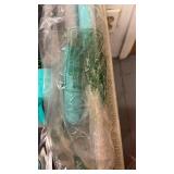 Unipool Pool Pole -Premium 31 in Telescopic Swimming Pool Pole,Aluminum Swimming Pool Cleaning Poles,Adjustable 3 Piece Telescopic Pole,for Skimmer Nets, Vacuum Heads and Brushesï¼Blueï¼