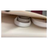 Mars-Rock Over The Door Metal Hooks with Plastic Coating 5.5\" Fit 0.5\" to 1 3/8\" Door 6 Pcs Heavy Duty Single Towel Robe Rack Wreath Bathroom Shower Hanger Shoe Organizer Ironing Board Short White