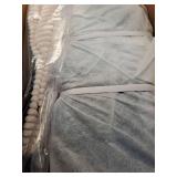 Memory Foam Filled Bean Bag Chair with Corduroy Cover Cream - Room Essentials - Retail: $85