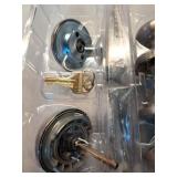 Juno Combo Pack (Entry & Deadbolt) Knob - 991 Series with Smartkey - Clearpack
