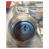 Juno Combo Pack (Entry & Deadbolt) Knob - 991 Series with Smartkey - Clearpack