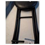 Folding Round Padded Stool