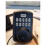 Kwikset Matte Black Metal Electronic Touch Pad Deadbolt - Retail: $105