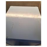 Light Blue Metal Rolling Storage Cabinet (SEE PICS)  Retail: $60