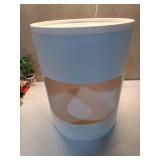 Modern Round Storage Side Table - Retail: $75