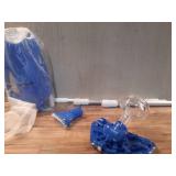 POOL BLASTER Centennial Cordless Pool Vacuum w/Pole Set - XL Debity & Advanced Filtration, Handheld Rechargeable Pool Cleaner for Sand, Silt & Leaves in Inground & Above Ground Pool - Retail: $136