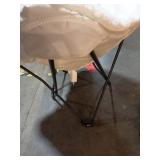 Butterfly Dorm Chair Faux Shearling Cream - Room Essentials