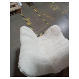 Butterfly Dorm Chair Faux Shearling Cream - Room Essentials