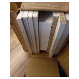 5 Shelf Bookcase White - Room Essentialsâ¢: Modern Style, Wood Composite, Open Shelving, 71.18\" Tall - Retail: $70