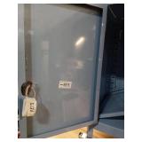 Metal Rolling Locker Storage Cabinet with Lock- Room Essentials - Retail: $60